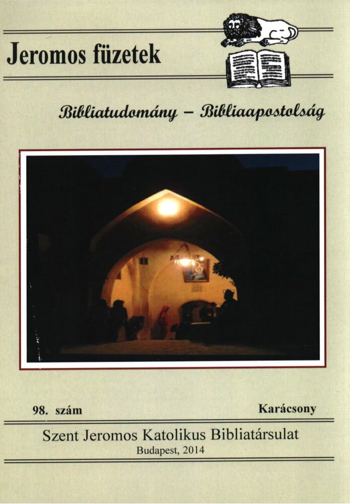 TARJÁNYI BÉLA - Jeromos füzetek 98. szám [antikvár]