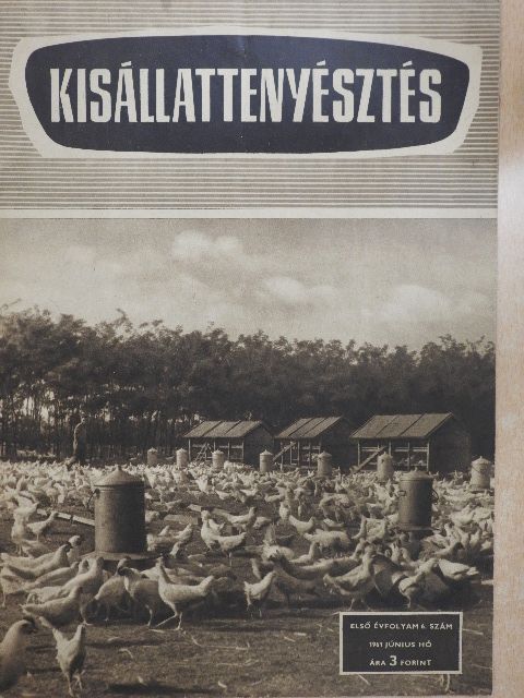 Kisállattenyésztés 1961. június [antikvár]