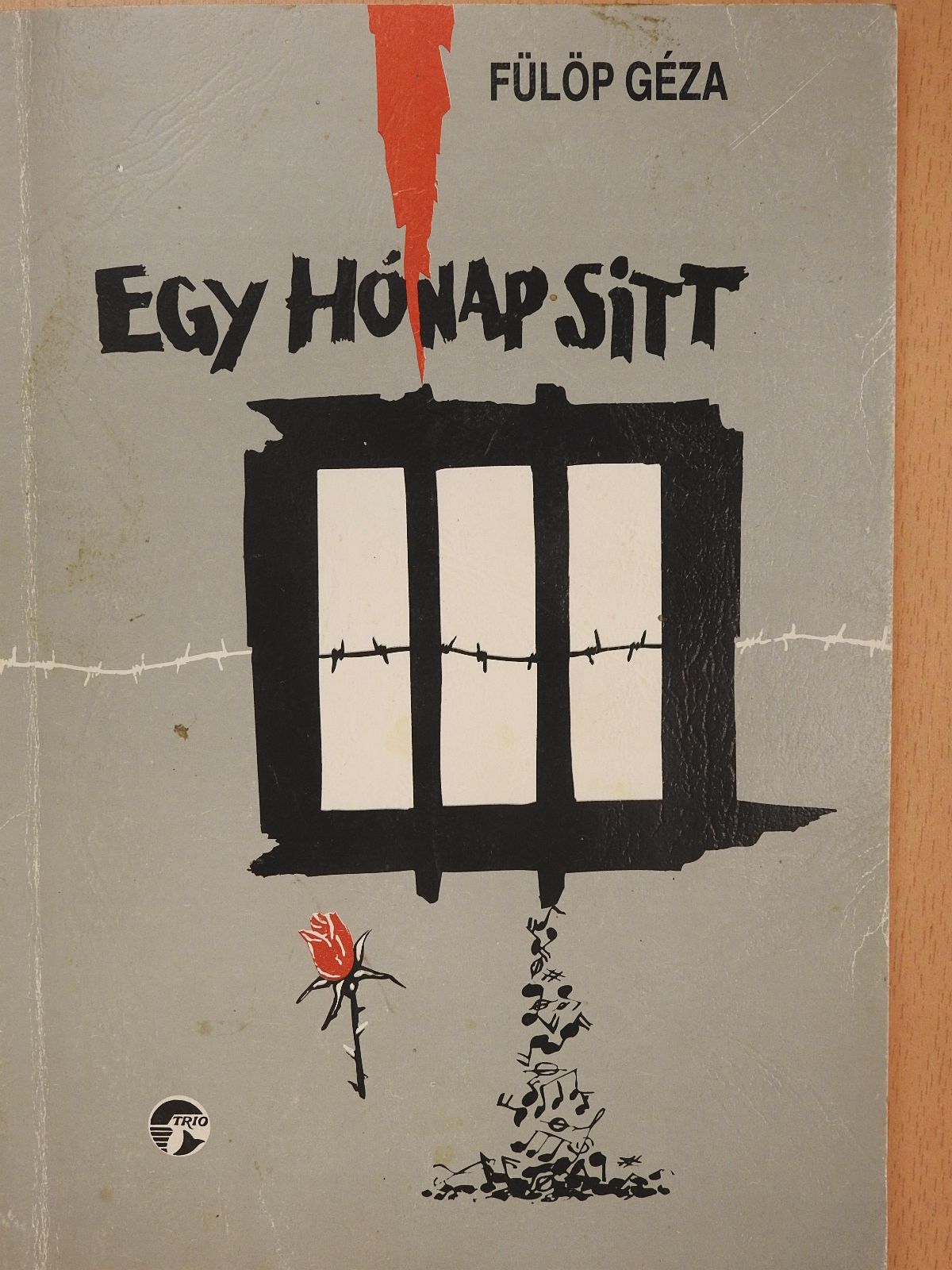 Fülöp Géza - Egy hónap sitt (dedikált példány) [antikvár]
