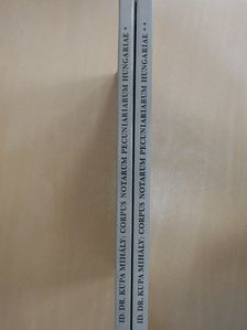 Id. Dr. Kupa Mihály - Corpus Notarum Pecuniariarum Hungariae I-II. (dedikált példány) [antikvár]