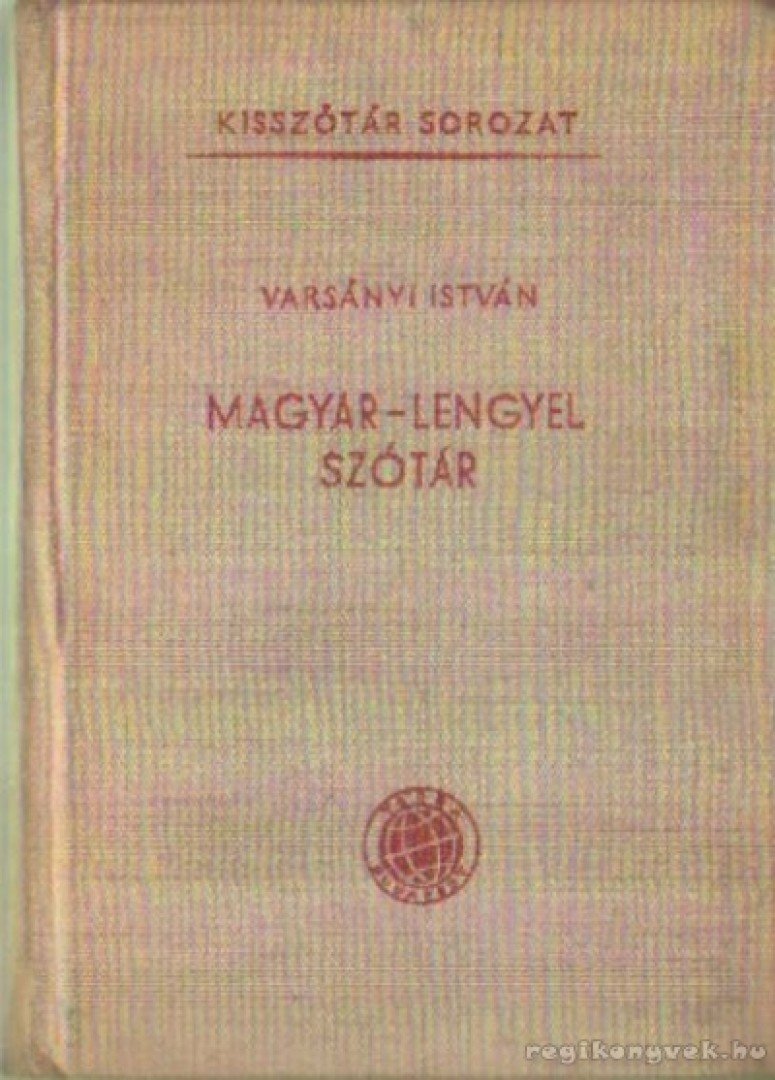 VARSÁNYI ISTVÁN - Magyar-lengyel szótár [antikvár]