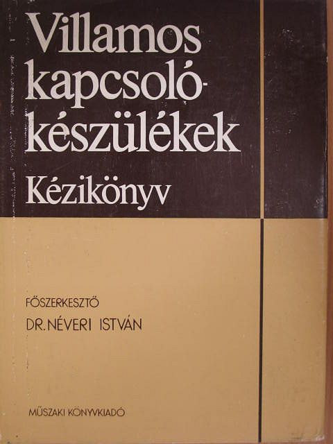 Besze Jenő - Villamos kapcsolókészülékek [antikvár]