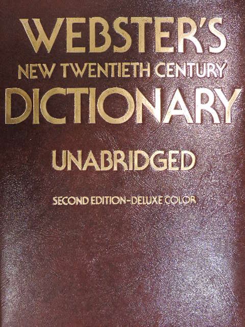 Webster's New Twentieth Century Dictionary of the English Language [antikvár]