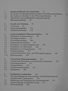 Land-, Forst-, Nahrungsgüterwirtschaft und Gartenbau [antikvár]