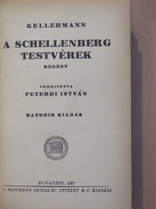 Kellermann - A Schellenberg testvérek [antikvár]