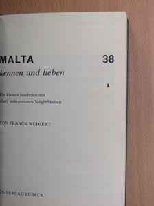 Franck Weimert - Malta kennen und lieben [antikvár]