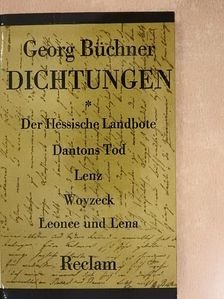 Georg Büchner - Dichtungen [antikvár]