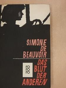 Simone de Beauvoir - Das Blut der anderen [antikvár]
