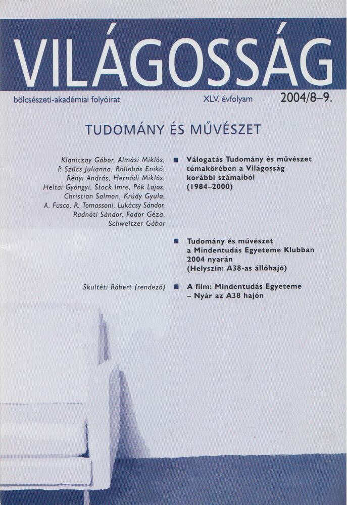 Fábri György (szerk.) - Világosság 2004/8-9. [antikvár]
