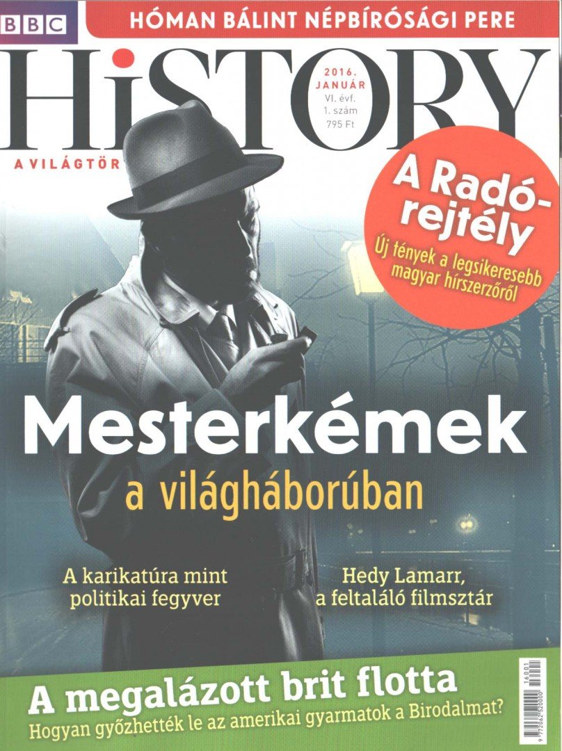 PAPP GÁBOR - BBC History 2016. január [antikvár]