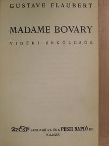 Gustave Flaubert - Madame Bovary [antikvár]