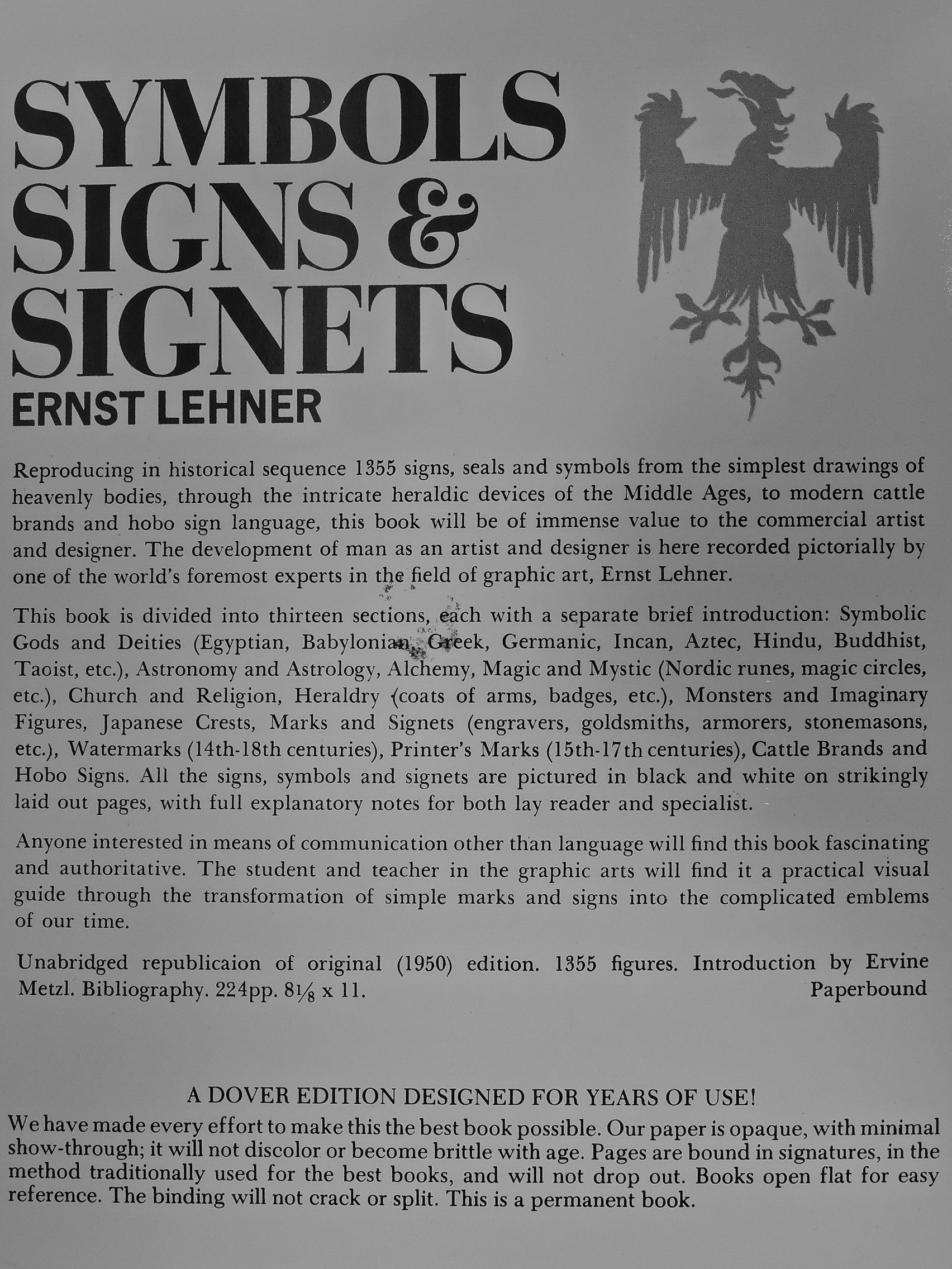 Ernst Lehner - Symbols, Signs & Signets [antikvár]