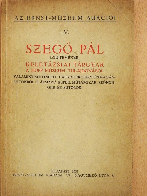 Szegő Pál gyüjteménye [antikvár]