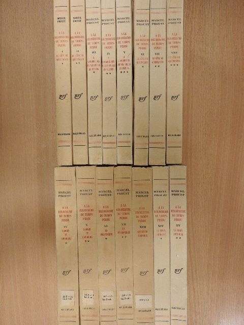 Marcel Proust - A la recherche du temps perdu I-XV. [antikvár]