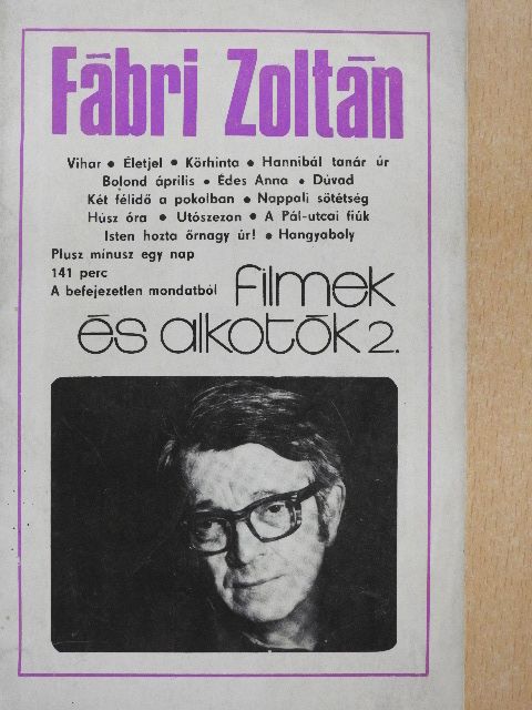 Fábri Zoltán [antikvár]