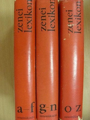 Szabolcsi Bence - Zenei Lexikon 1-3. [antikvár]