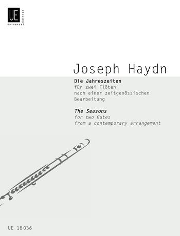 HAYDN JOSEPH - DIE JAHRESZEITEN FÜR ZWEI FLÖTEN NACH EINER ZEITGENÖSSISCHEN BEARBEITUNG