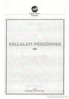 Garay Zsolt - Vállalati pénzügyek [antikvár]