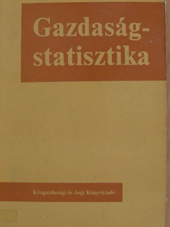 Dr. Benedecki Jánosné - Gazdaságstatisztika [antikvár]