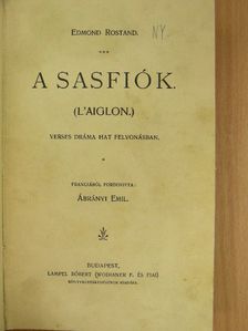 Edmond Rostand - A sasfiók [antikvár]