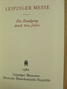 Leipziger Messe (minikönyv) [antikvár]