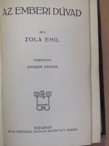 Zola Emil - Az emberi dúvad/A pénz [antikvár]
