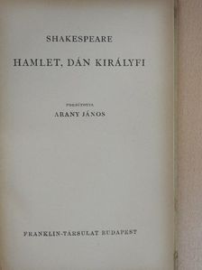 William Shakespeare - Hamlet, dán királyfi [antikvár]