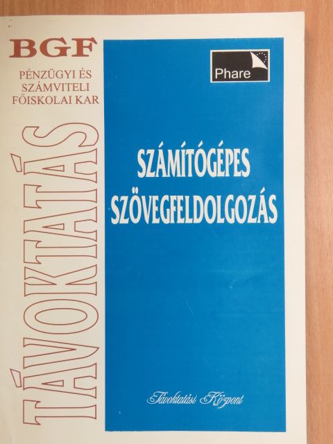 Kálmán Imre - Számítógépes szövegfeldolgozás [antikvár]