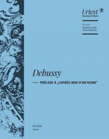 DEBUSSY - PRÉLUDE A "L'APRÉSS-MIDI D'UN FAUNE". PARTITUR