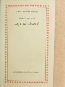 Berlász Melinda - Lajtha László [antikvár]