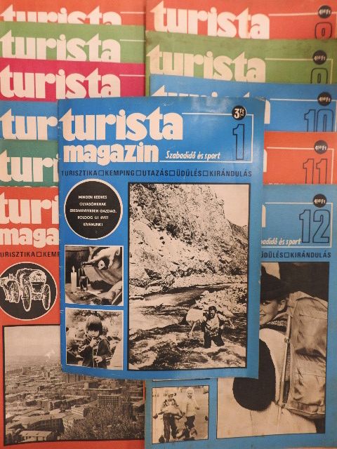 Győrfi Sándor - Turista Magazin 1979. január-december [antikvár]