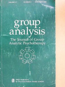 Barbara R. Cohn - Group Analysis December 1994 [antikvár]