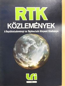 Dr. Rohács József - RTK Közlemények 1988. [antikvár]