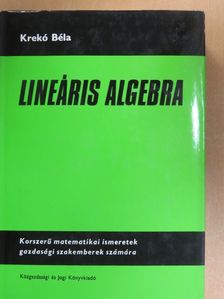 Krekó Béla - Lineáris algebra [antikvár]