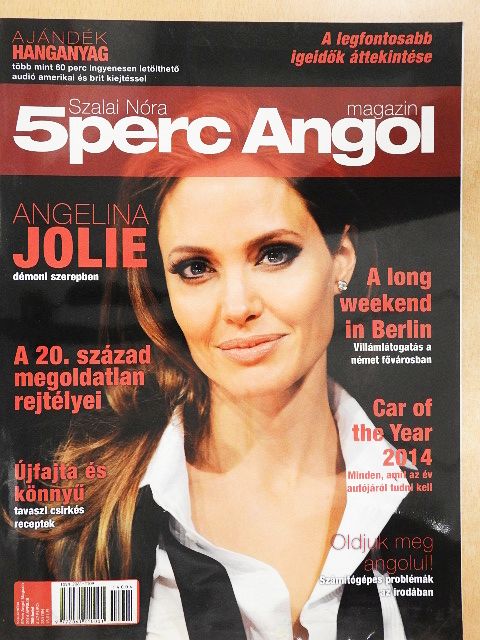 Szalai Nóra - 5perc Angol magazin 2014. április [antikvár]