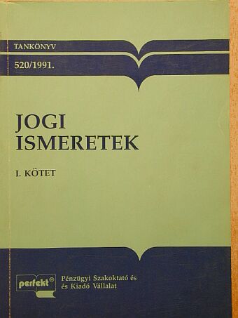 Dr. Németh István - Jogi ismeretek I. [antikvár]