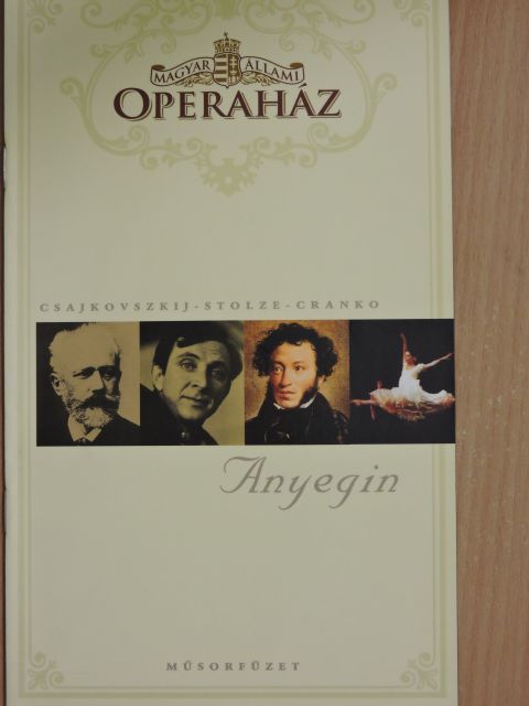 Csajkovszkij-Stolze-Cranko: Anyegin [antikvár]