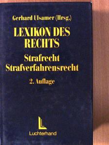 Gerd Jauch - Lexikon des Rechts [antikvár]