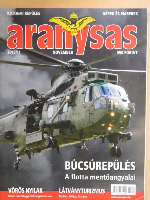 Horváth Zoltán - Aranysas 2015. november [antikvár]