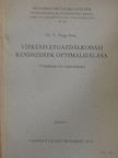 Dr. V. Nagy Imre - Vízkészletgazdálkodási rendszerek optimalizálása [antikvár]