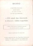 Meghívó a XVI. századi olasz rézmetszetek és rézkarcok c. kiállítás megnyitójára [antikvár]