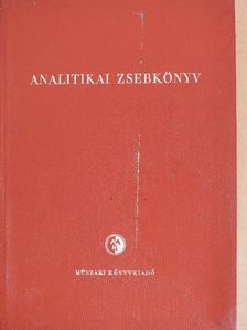 Bányai Éva - Analitikai zsebkönyv [antikvár]
