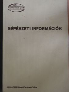 Gépészeti információk [antikvár]
