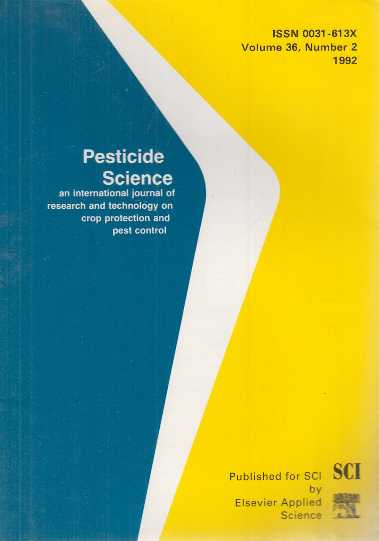 G. T. Brooks, L. G. Copping - Pesticide Science Volume 36, Number 2 1992 [antikvár]