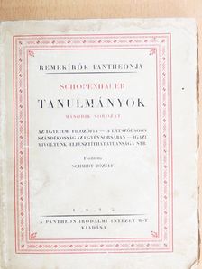 Schopenhauer - Tanulmányok II. [antikvár]