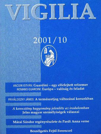 Ancsin István - Vigilia 2001. október [antikvár]