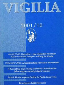 Ancsin István - Vigilia 2001. október [antikvár]