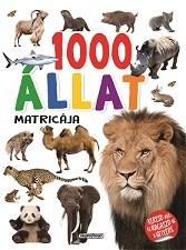 - - 1000 állat matricája - Fehér