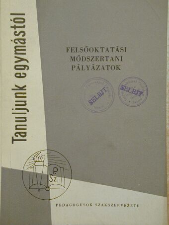 Dr. Kardos József - Felsőoktatási módszertani pályázatok [antikvár]