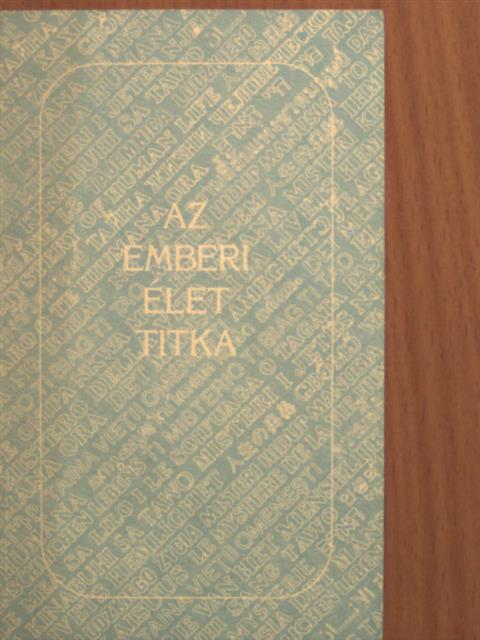 Az emberi élet titka [antikvár]